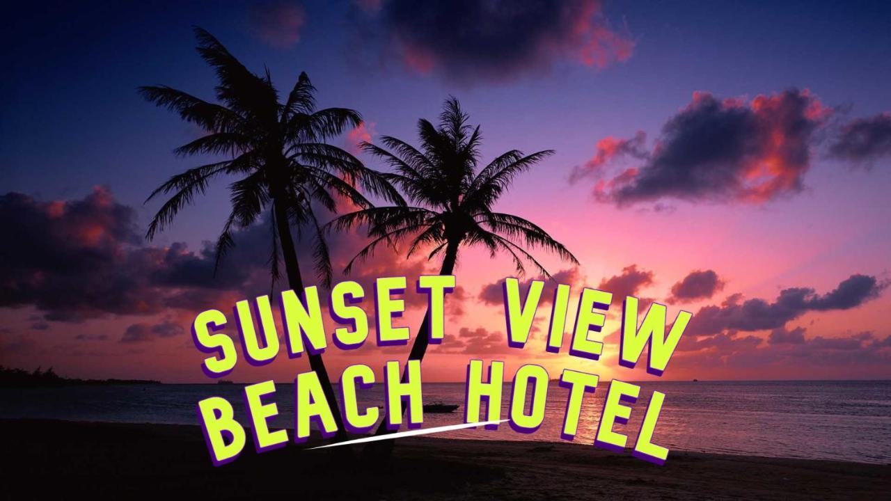 Sunset View Beach Hotel Vịnh Arugam Ngoại thất bức ảnh