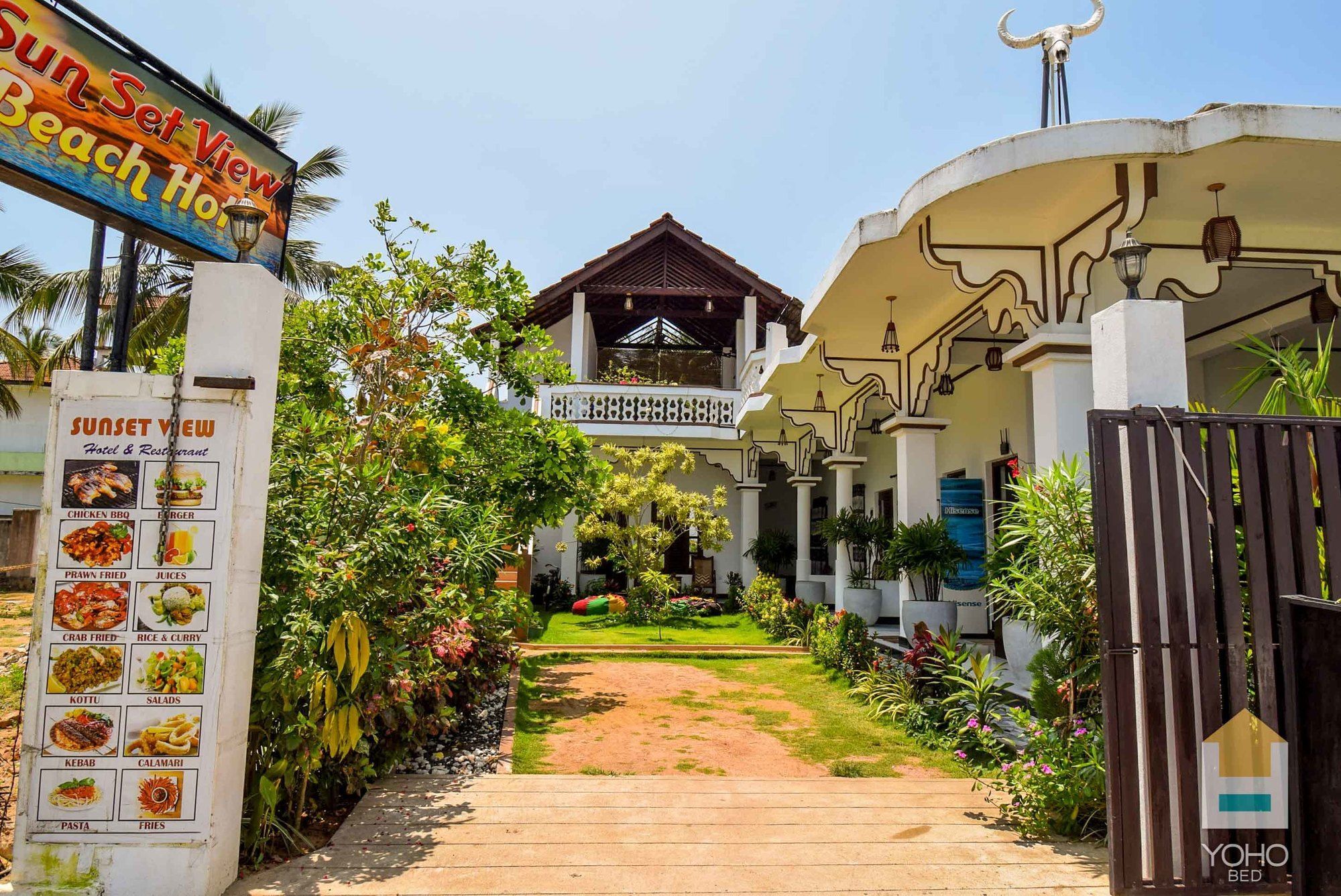 Sunset View Beach Hotel Vịnh Arugam Ngoại thất bức ảnh